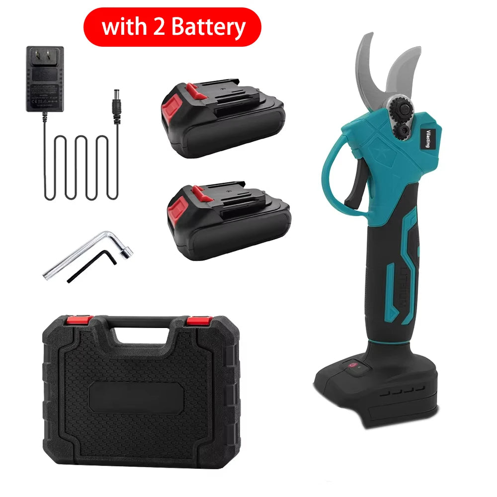 Garden Electric Pruning Tool — 2 Batteries