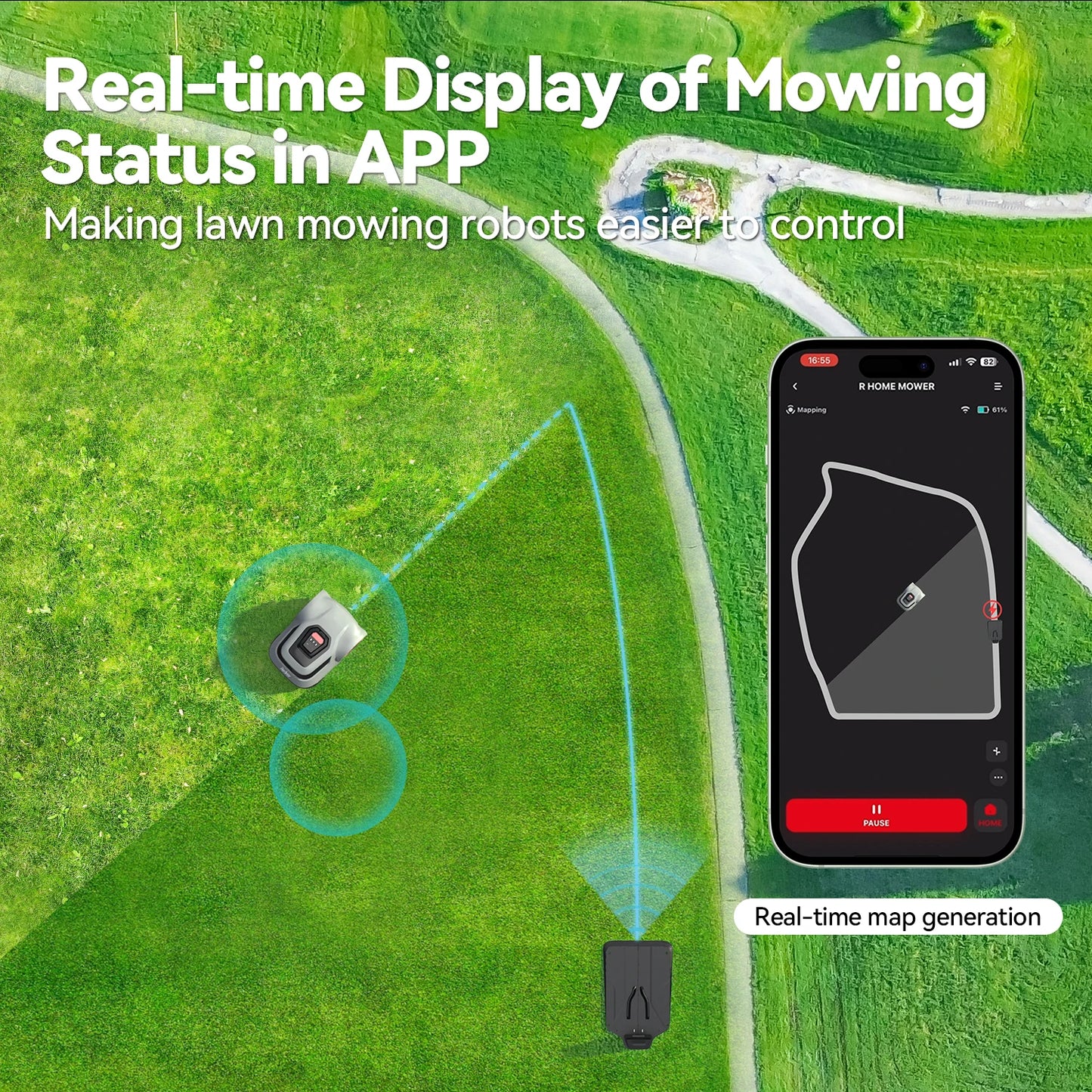 C-TOF Smart Lawn Robot