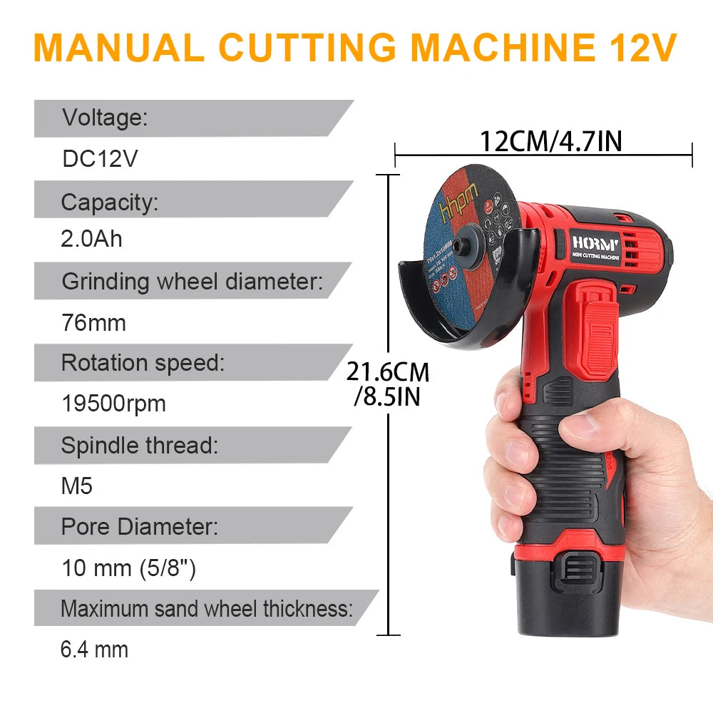 SwiftCut 12V Portable Circular Saw