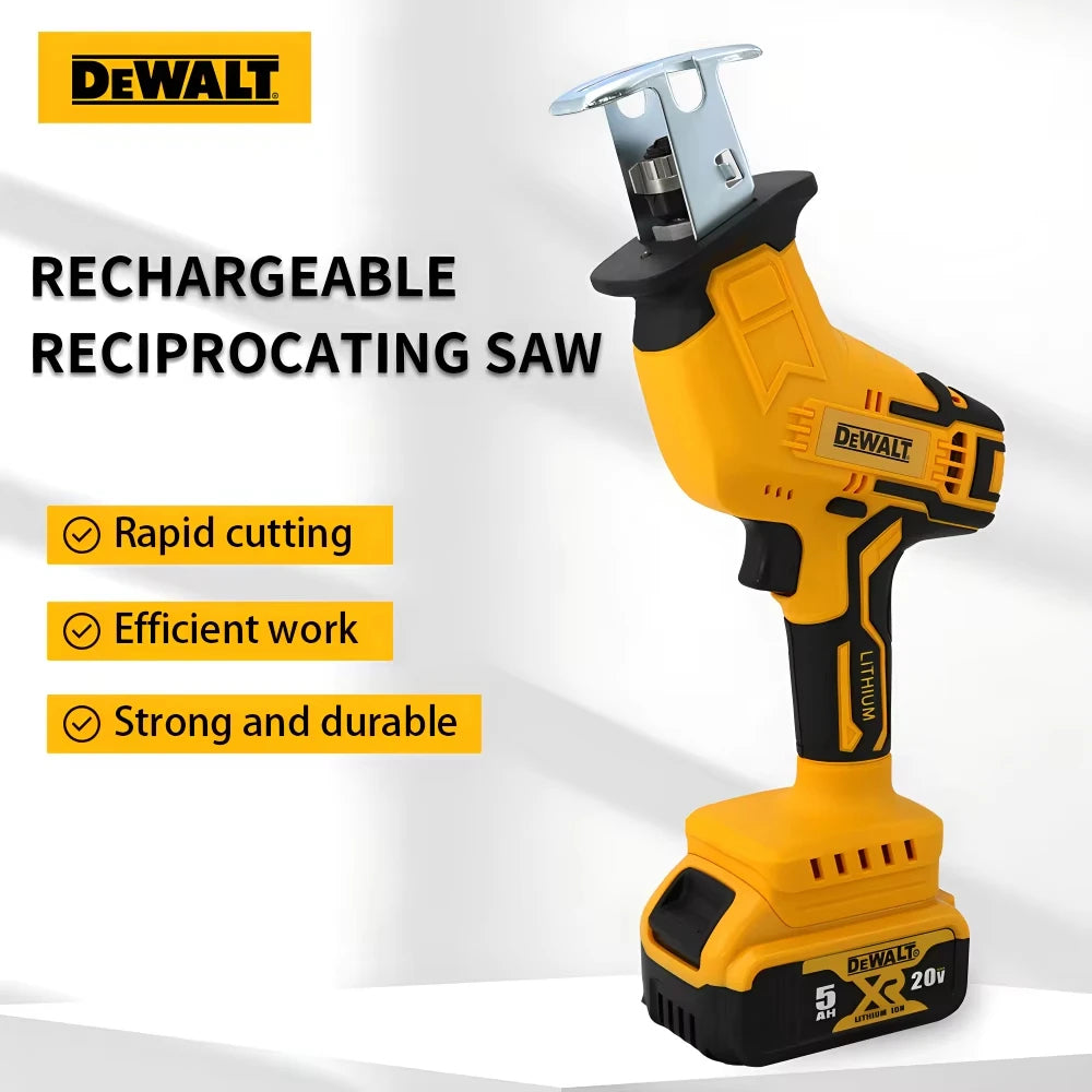 Dewalt 20V Cordless Reciprocating Saw — Power Through Any Cut