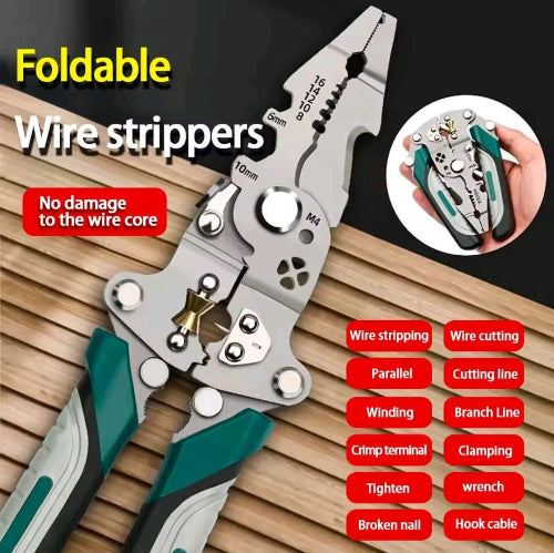 4-in-1 Folding Wire Processing Tool