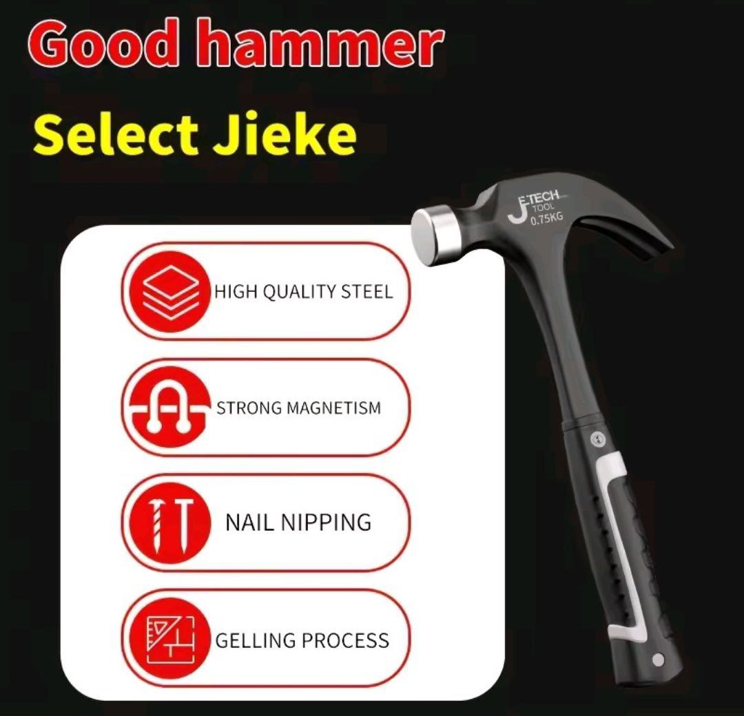 Claw Hammer – Non-Slip, Heavy-Duty Hand Tool