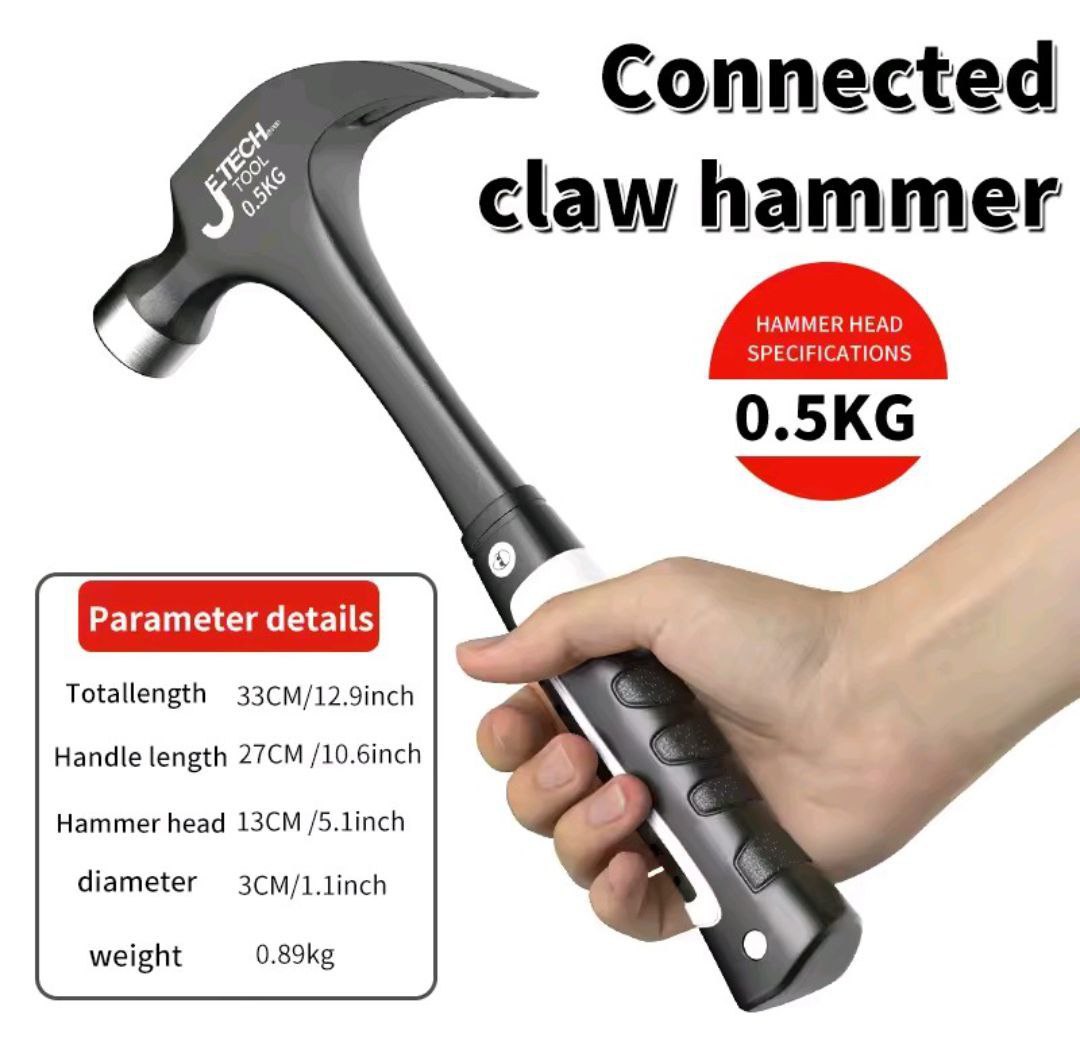 Claw Hammer – Non-Slip, Heavy-Duty Hand Tool
