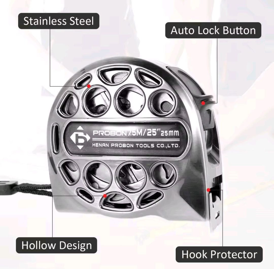 SteelPro 25FT Metric Tape