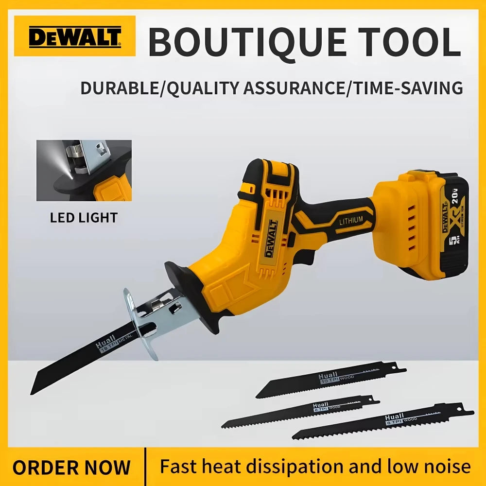 Dewalt 20V Cordless Reciprocating Saw — Power Through Any Cut