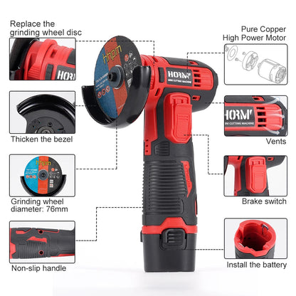 SwiftCut 12V Portable Circular Saw