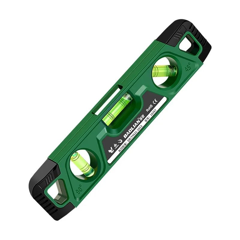 Heavy-Duty Magnetic Level – Shockproof, 3 Angles (225mm)