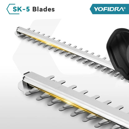 YOFIDRA 2000W Cordless Hedge & Brush Cutter