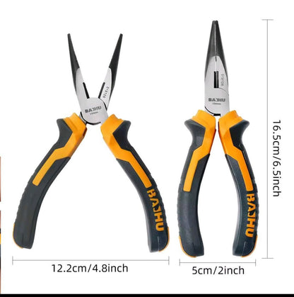 Precision Needle Nose Pliers – 6/8" Electrician Tool