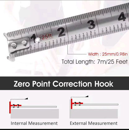 SteelPro 25FT Metric Tape
